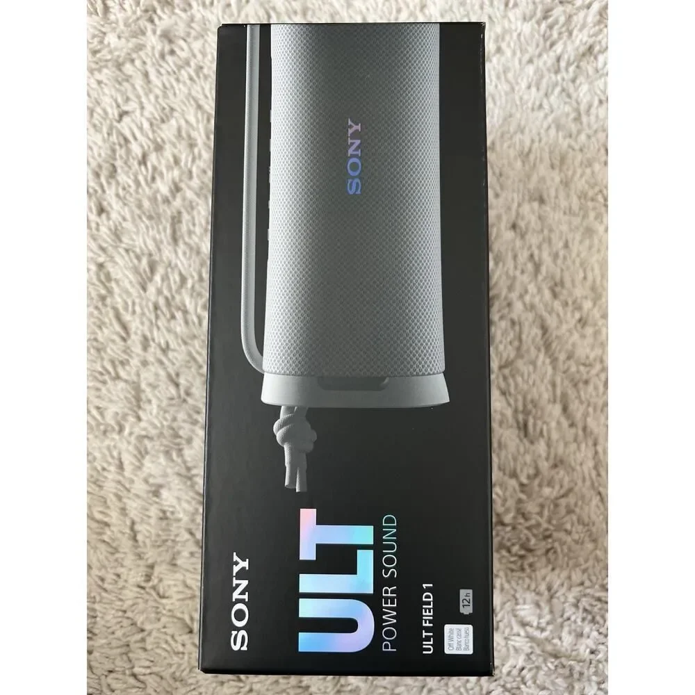 Sony ULT Field 1 Wireless Bluetooth Speaker SRS-ULT10/WC Off White Brand New